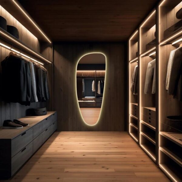 Organic Shape Wall Mirrors