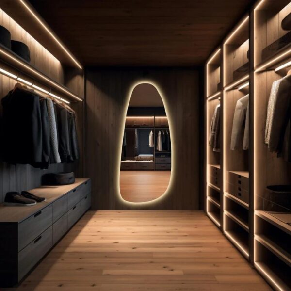 Organic Shape Wall Mirrors