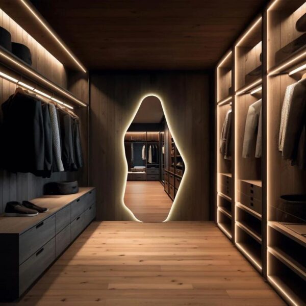 Organic Shape Wall Mirrors